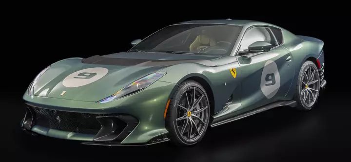Ferrari in Verde Minerale — 812 Competizione (carpaints.co)