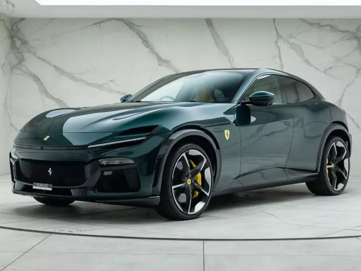 Ferrari in Verde Almona — Purosangue (carpaints.co)