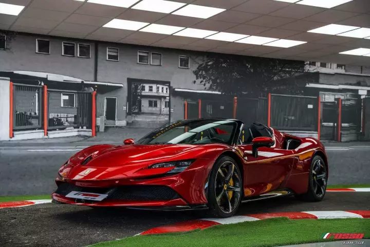 Ferrari in Rosso Magma — SF90 Spider (carpaints.co)