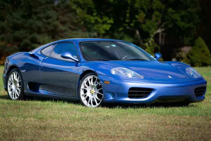 Ferrari in Azzurro Monaco — 360 Modena (carpaints.co)
