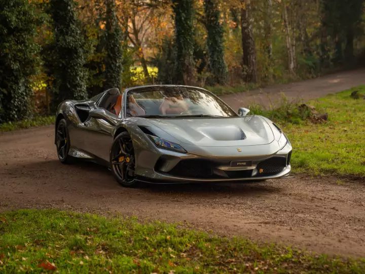 Ferrari in Grigio Coburn — F8 Spider (carpaints.co)