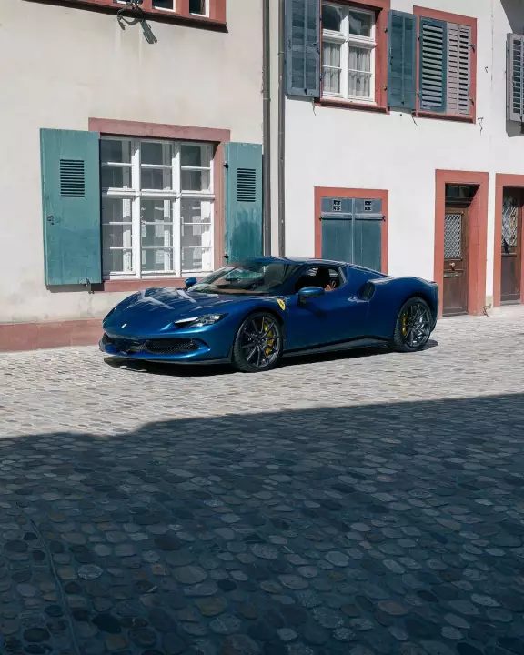 Ferrari in Blu Abu Dhabi — 296 GTB (carpaints.co)