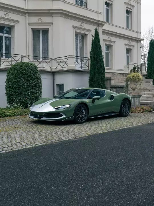 Ferrari in Verde Oliva — 296 GTB (carpaints.co)