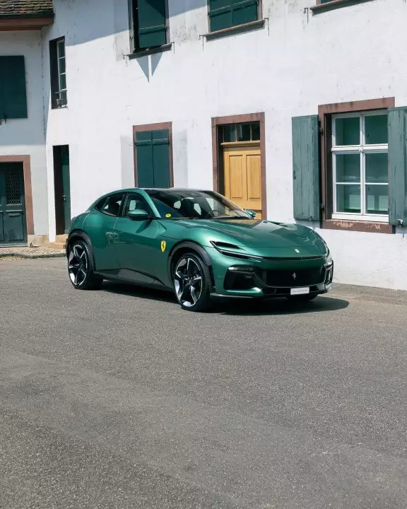 Ferrari in Verde Medio — Purosangue (carpaints.co)