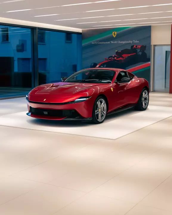 Ferrari in Rosso Portofino — Amalfi (carpaints.co)
