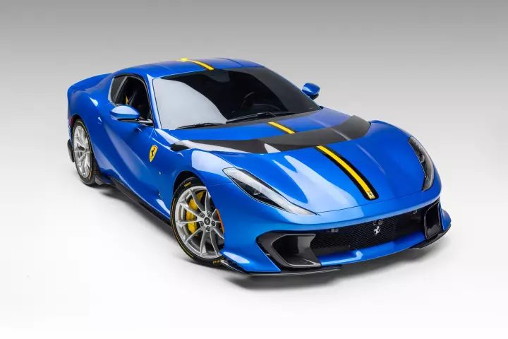 Ferrari in Azzurro Mica — 812 Competizione (carpaints.co)
