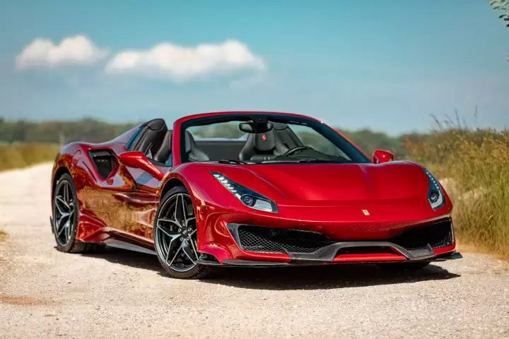Ferrari in Rosso Maranello — 488 Pista Spider (carpaints.co)