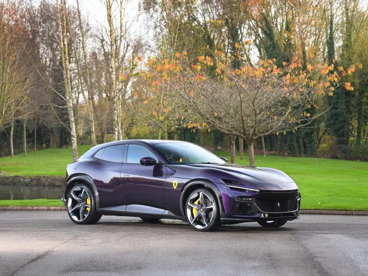 Ferrari in Viola Hong Kong — Purosangue (carpaints.co)