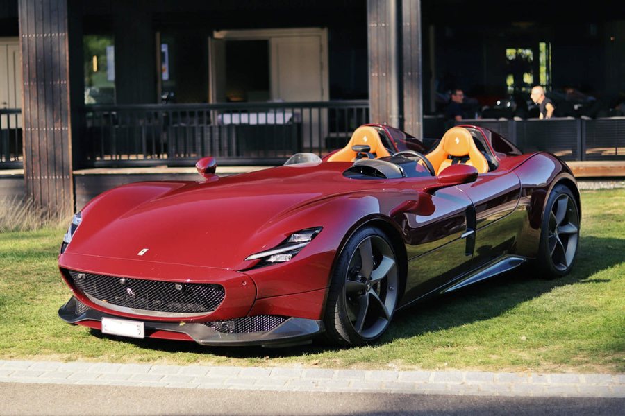 Ferrari in Amaranto Roma — Amaranto Roma Ferrari Monza SP2 (ROSSOautomobili)