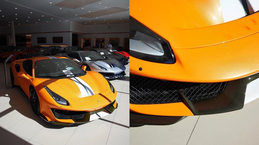 Ferrari in Arancio Borealis — 488 Pista (ROSSOautomobili)