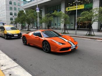 Ferrari in Arancio Leone Triplo Strato (Ferrari Colors blog)