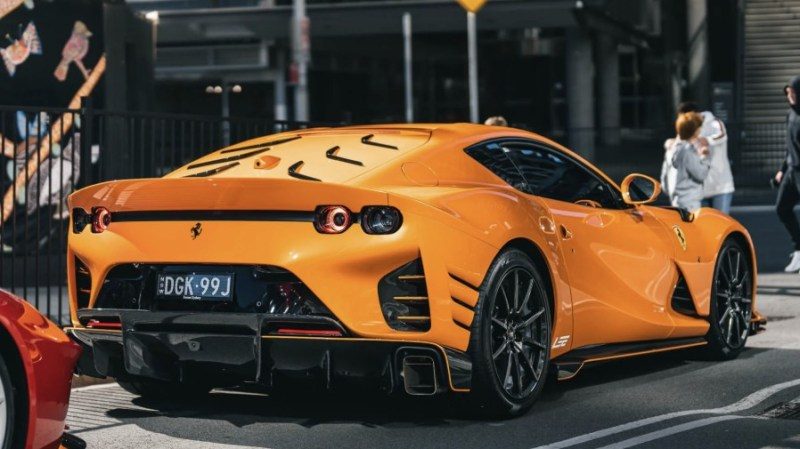 Ferrari in Arancio Nuovo (Ferrari Colors blog)