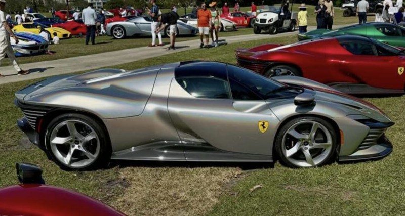 Ferrari in Arcobaleno Lucido (Ferrari Colors blog)