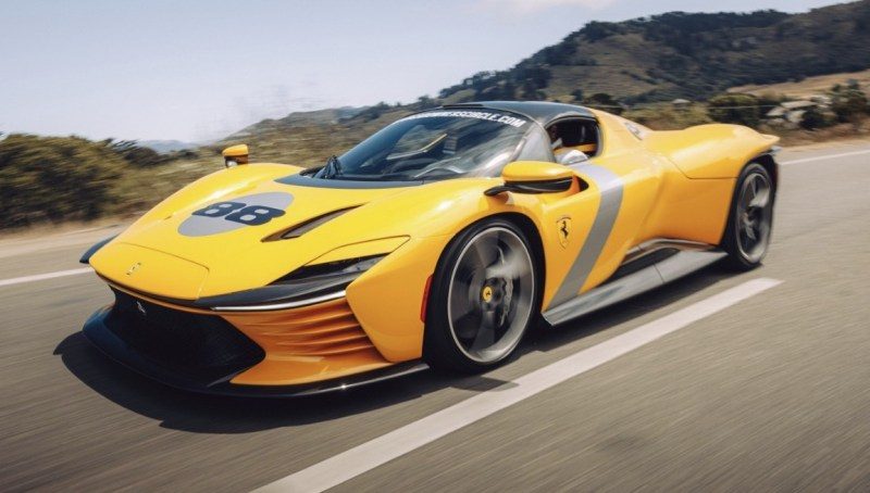 Ferrari in Ardilla Amarillo (Ferrari Colors blog)