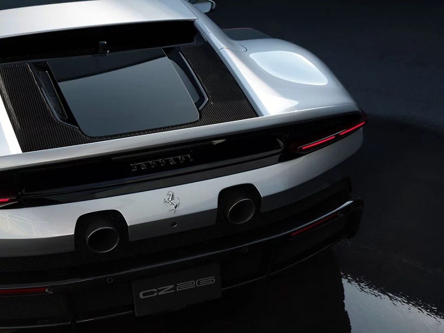 Ferrari in Argento Veloce — Ferrari CZ26 (ferrari.com)