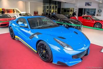 Ferrari in Azzurro Dino (Ferrari Colors blog)
