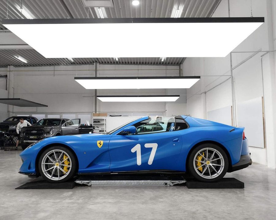 Ferrari in Azzurro Dino Opaco — 812 GTS (ROSSOautomobili)