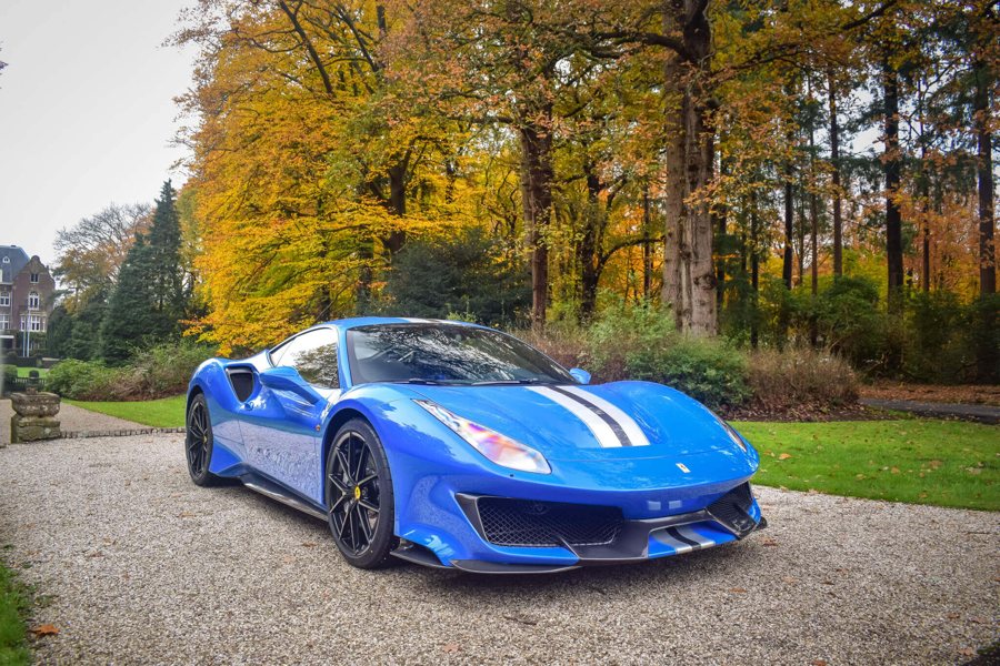 Ferrari in Azzurro Dino — 488 Pista (ROSSOautomobili)