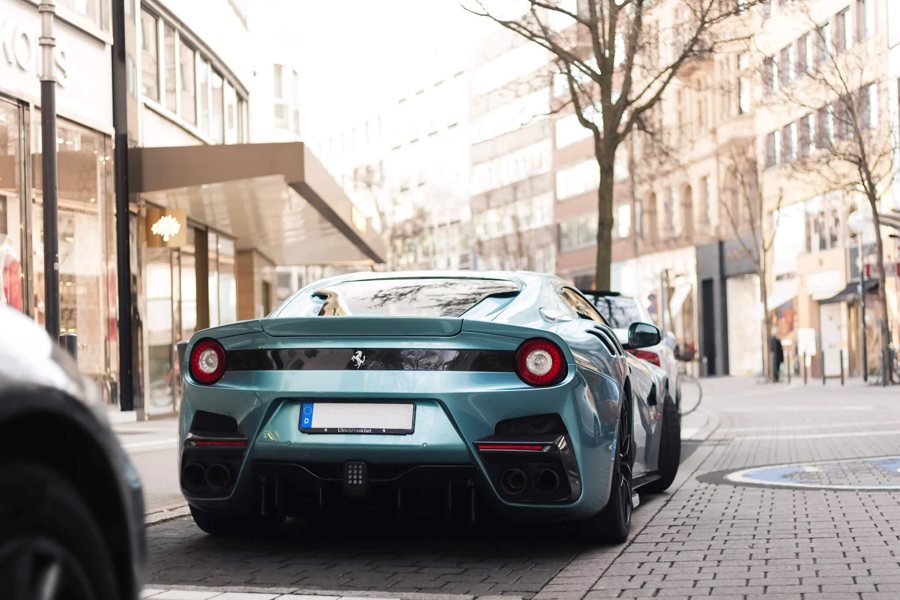 Ferrari in Azzurro Hyperion — F12tdf (ROSSOautomobili)