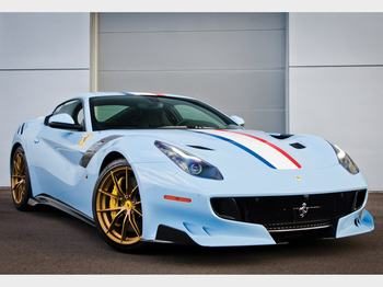 Ferrari in Azzurro La Plata (Ferrari Colors blog)