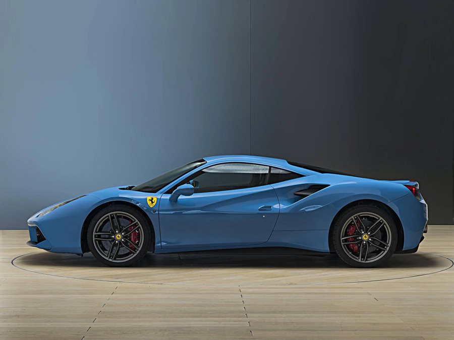 Ferrari in Azzurro Le Castellet — 488 GTB (ROSSOautomobili)