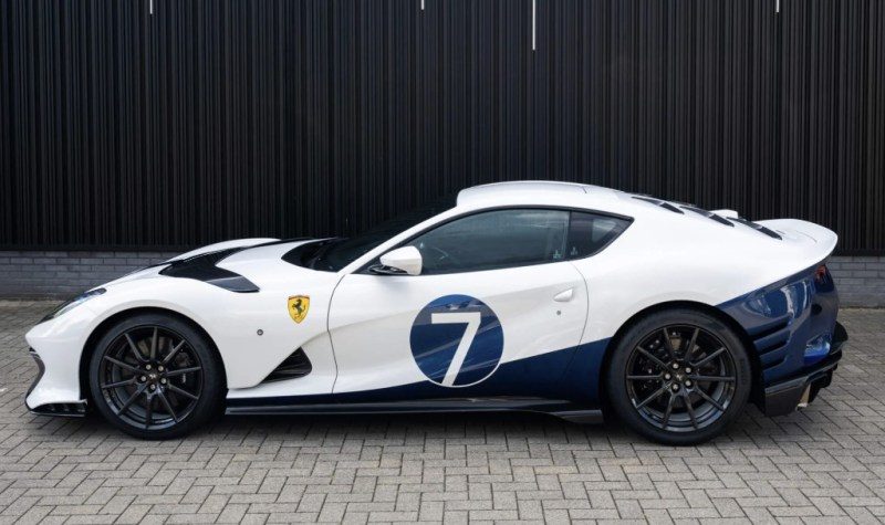 Ferrari in Bianco King (Ferrari Colors blog)
