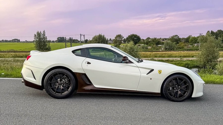 Ferrari in Bianco Perla — 599 GTO (ROSSOautomobili)