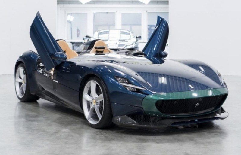 Ferrari in Blu 166MM Met (Ferrari Colors blog)