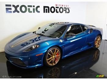 Ferrari in Blu Abu Dhabi (Ferrari Colors blog)
