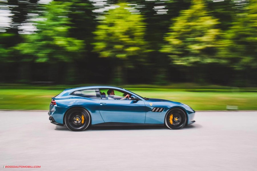Ferrari in Blu Abu Dhabi — GTC4Lusso T (ROSSOautomobili)