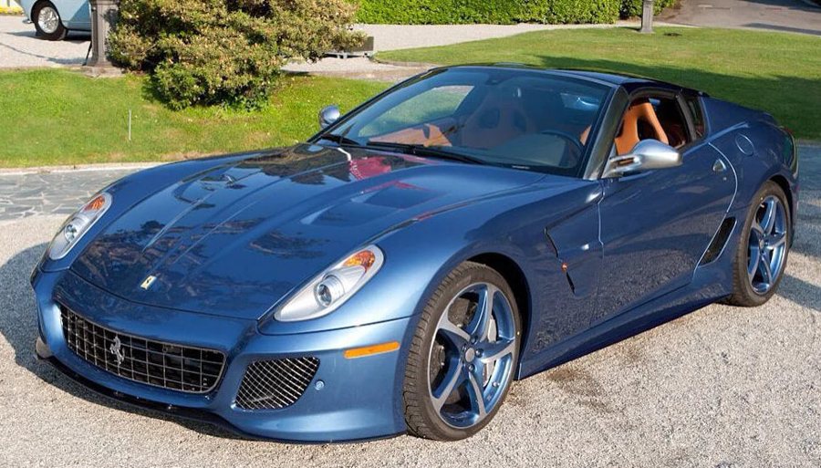 Ferrari in Blu Antille — Superamerica 45 (ROSSOautomobili)