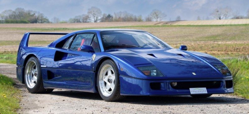 Ferrari in Blu Aqua (Ferrari Colors blog)