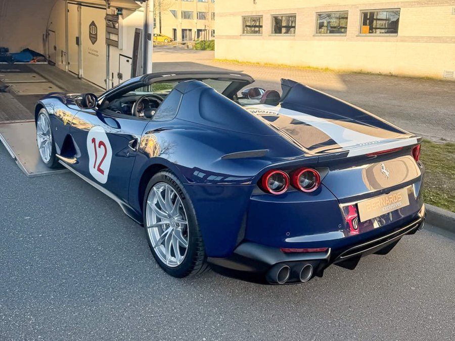 Ferrari in Blu Askolin — 812 GTS (ROSSOautomobili)
