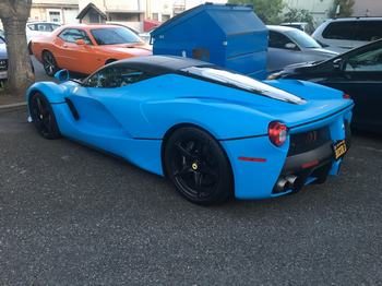 Ferrari in Blu Buck (Ferrari Colors blog)