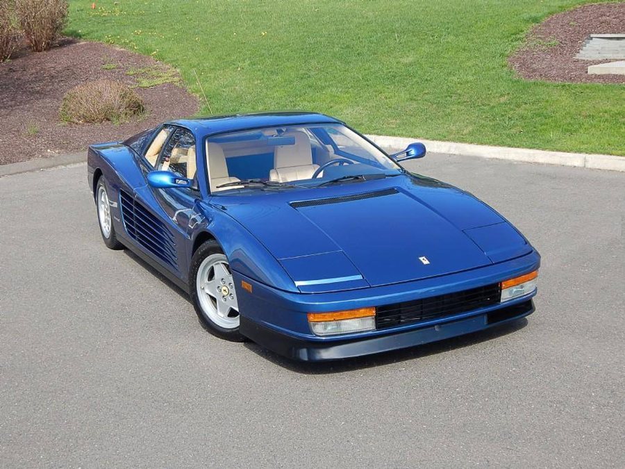 Ferrari in Blu Chiaro — Testarossa (ROSSOautomobili)