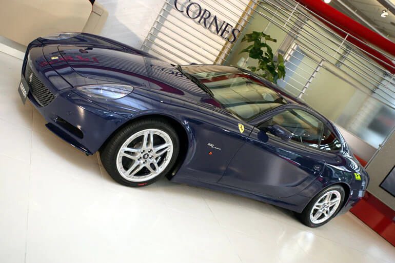 Ferrari in Blu Cornes — 612 Scaglietti (ROSSOautomobili)