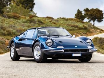 Ferrari in Blu Dino (Ferrari Colors blog)
