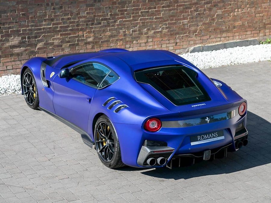 Ferrari in Blu Elettrico Opaco — F12tdf (ROSSOautomobili)
