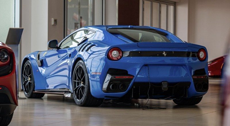Ferrari in Blu French Racing (Ferrari Colors blog)