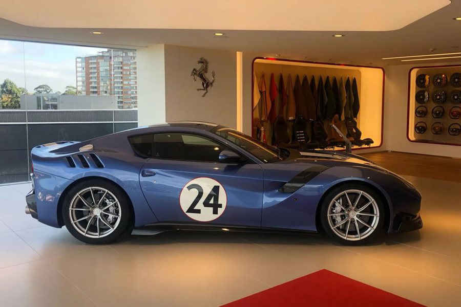 Ferrari in Blu Ginzana — F12tdf (ROSSOautomobili)