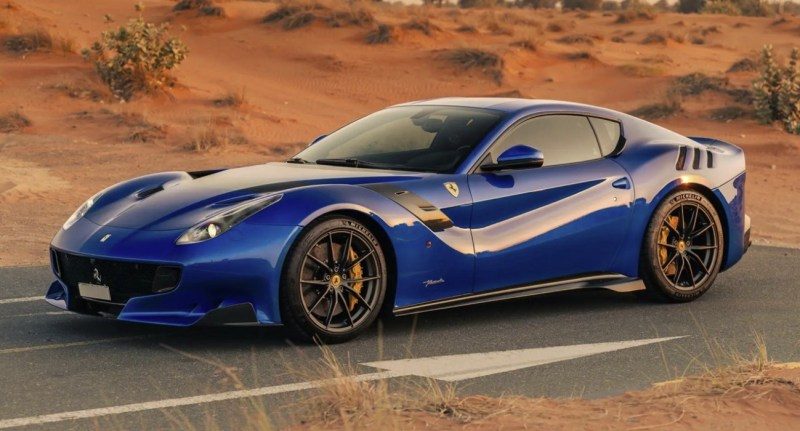Ferrari in Blu Krawczyk (Ferrari Colors blog)