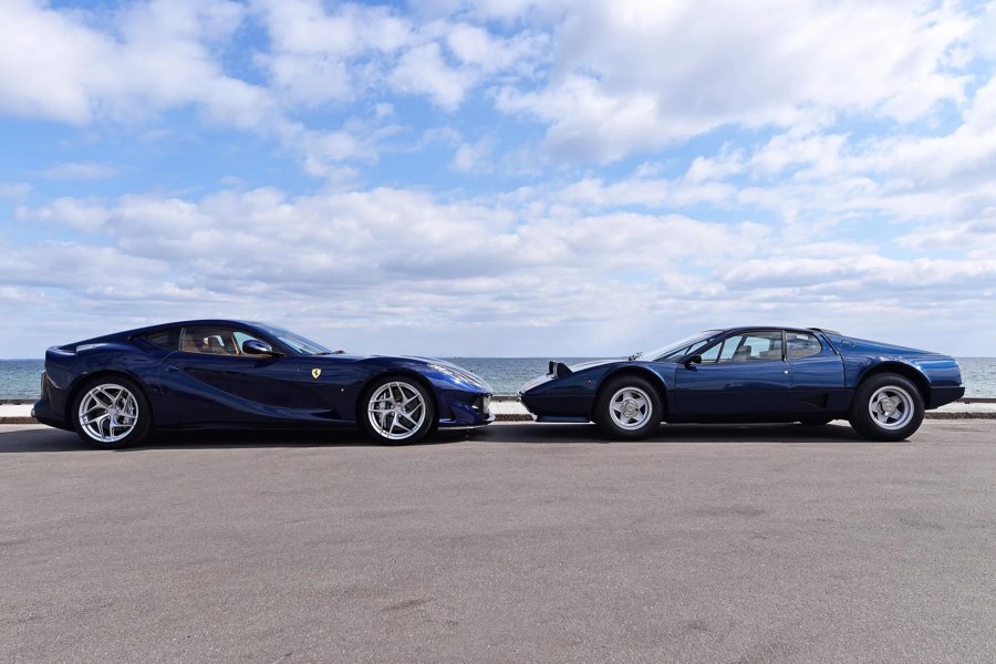 Ferrari in Blu Le Mans — 812 Superfast (ROSSOautomobili)