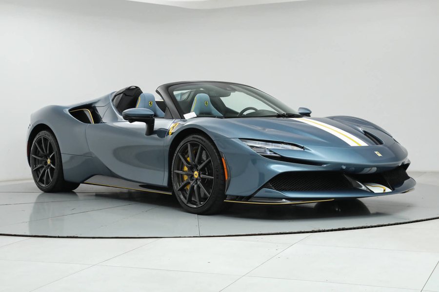 Ferrari in Blu LXL Lucido — SF90 Spider (ROSSOautomobili)