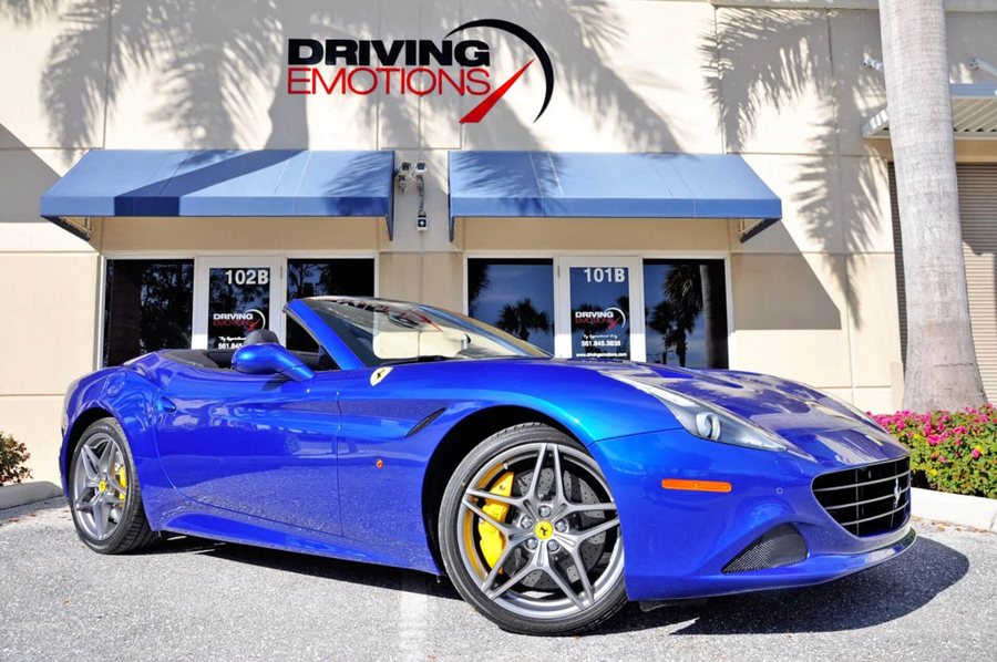 Ferrari in Blu Mediterraneo — California T (ROSSOautomobili)