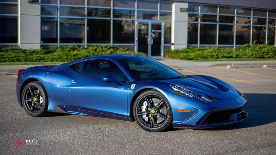 Ferrari in Blu Mirabeau — 458 Speciale (ROSSOautomobili)