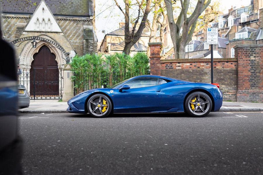Ferrari in Blu NART — 458 Speciale (ROSSOautomobili)