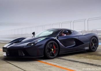 Ferrari in Blu Pozzi (Ferrari Colors blog)
