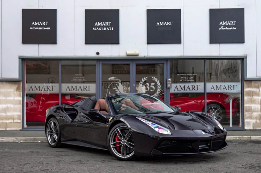 Ferrari in Blu Profondo — 488 Spider (ROSSOautomobili)