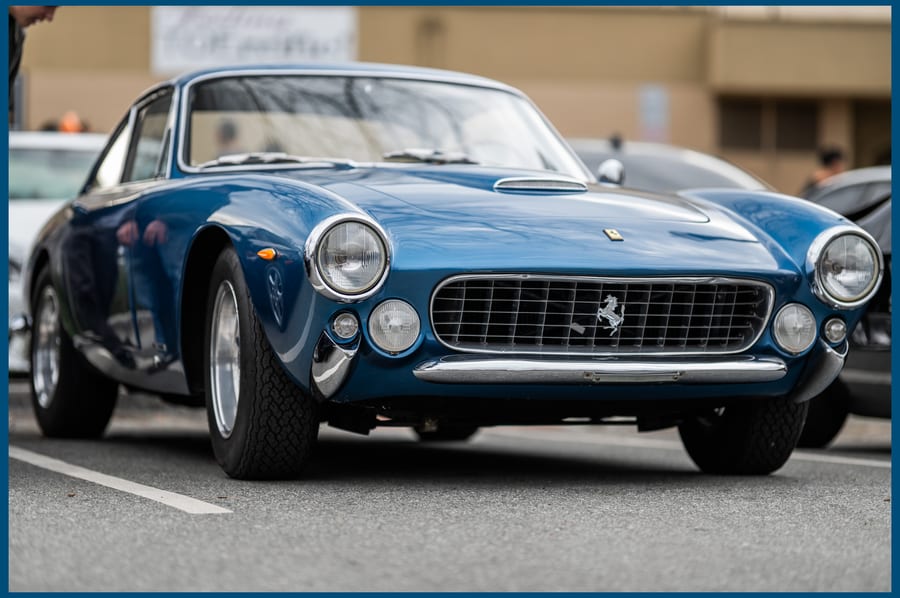 Ferrari in Blu Ribot — 250 GT Lusso (owner photo)