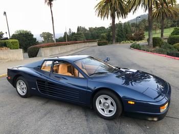 Ferrari in Blu Sera (Ferrari Colors blog)
